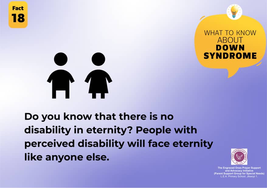 Daily Fact, Day 18: What to Know About Down Syndrome